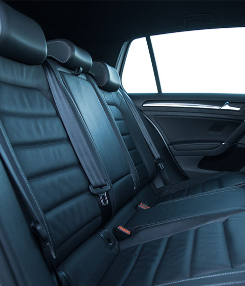 seating in our luxury cars
