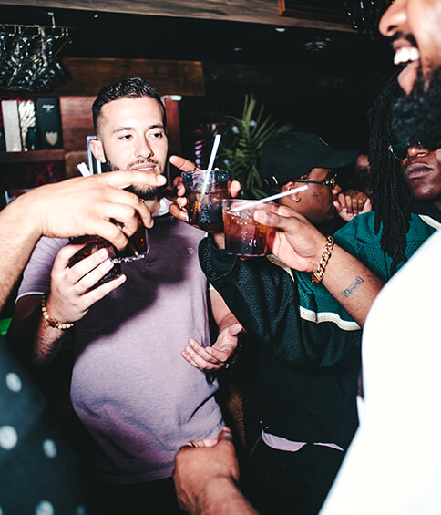 guys having a toast