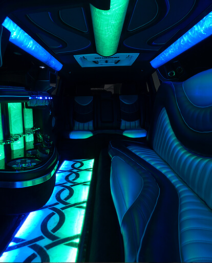 limo service nj model interior